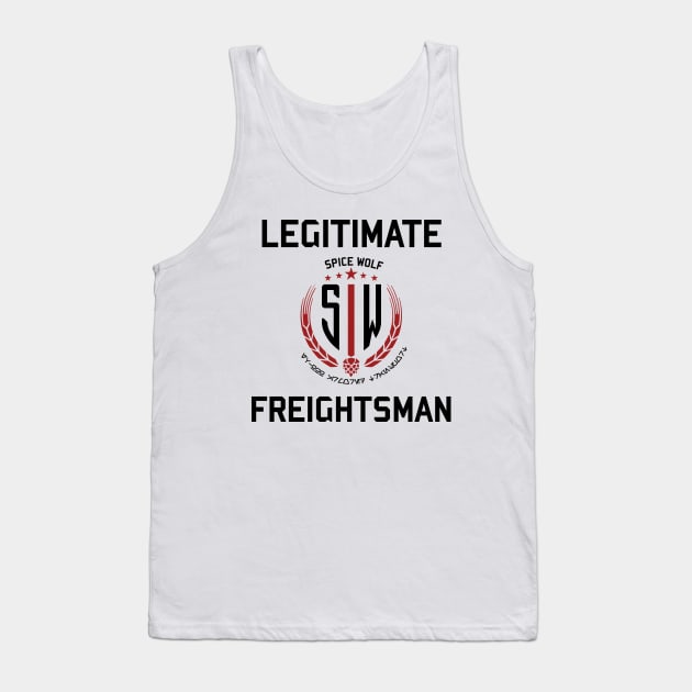 Legitimate Freightsman Tank Top by SilhouetteZeroPodcast